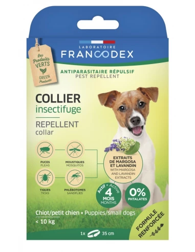 Francodex Antiparasitic Insecticide Necklace - Effective 4 Months