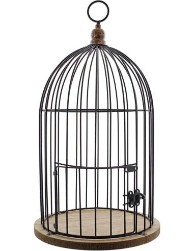 Cage à oiseaux décorative Gabbietta de Frank Flechtwaren