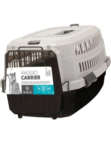 

Caja de transporte Viaggio Carrier M - 68x47,6x45cm - Negro y gris - Para perros