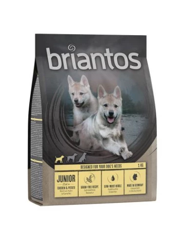 

Briantos Junior 1kg - Hundefutter ohne Getreide