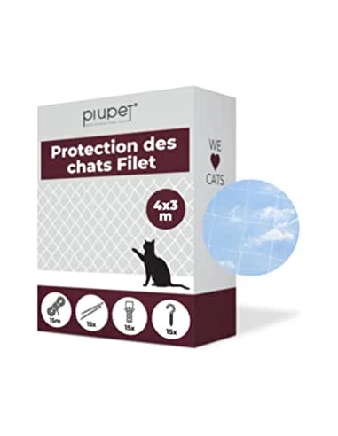 PiuPet® Filet de Protection pour Chat