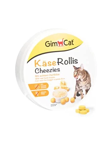 GimCat Rollis, friandises au fromage pour chats