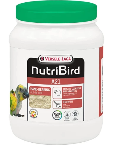 

VERSELE-LAGA - NutriBird A21 - Alimento para Criadores de Pájaros a Mano para Pájaros Bebés